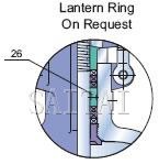 Dimensions and Weights: Lantern Ring on Request