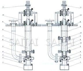 SFY型立式液下泵总装图
